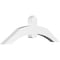 Ekena Millwork Archdale Architectural Grade PVC Gable Bracket, 60"W x 20"H x 4"D x 6"F, 8/12 Pitch GBP060X20X0406ARC00 - alternate 1